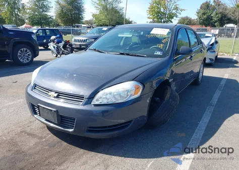 2008 Chevrolet Impala Ls z USA, uszkodzony, nr VIN 2G1WB58N581371908